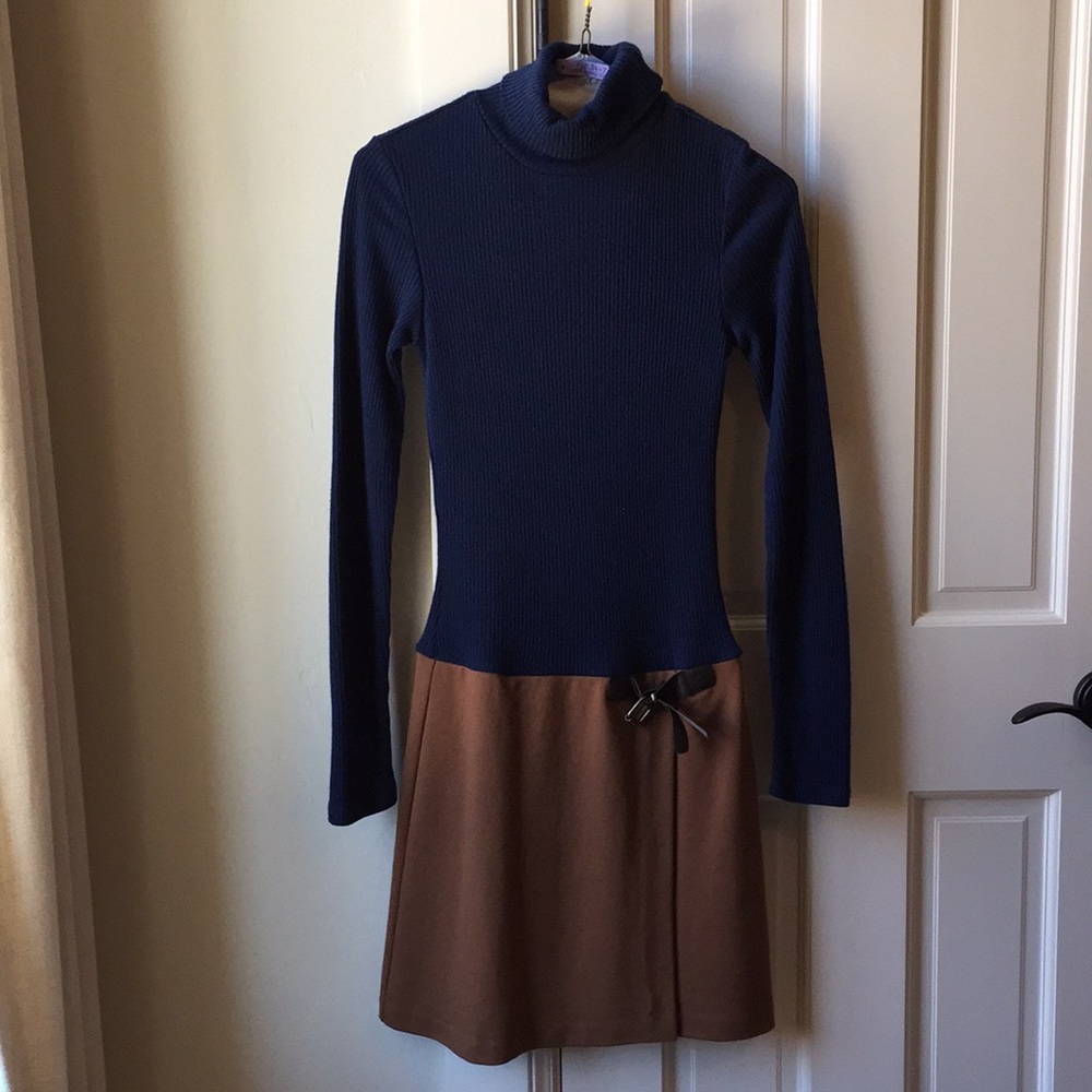 Turtleneck dress